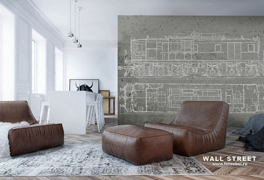 Фотообои в интерьере артикул Induction 21, ИНДУКЦИЯ / INDUCTION, Wall street Фотообои в интерьере артикул Induction 21, ИНДУКЦИЯ / INDUCTION, Wall street